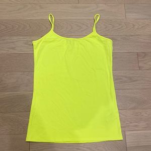 ZARA NEON TANK. SIZE MEDIUM. FEELS LIKE SKIMS MATERIAL
